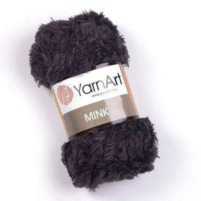 Immagine prodotto di Filato per maglieria YarnArt Mink 50 g | scegli un colore - 336 nero