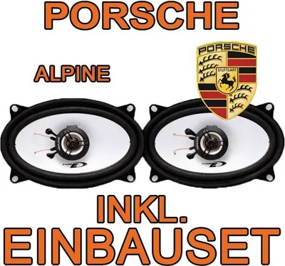 Produktbild von Alpine SXE-4625S - 4x6 Koax-System für Porsche - justSOUND