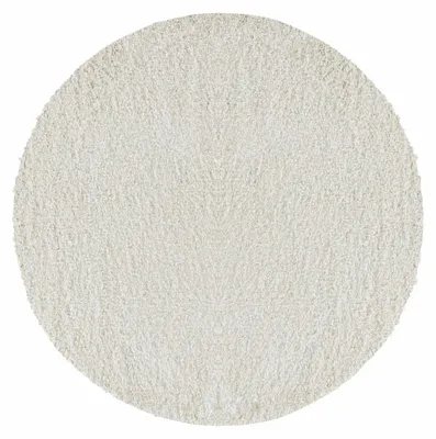 Produktbild von Carpetsale24 Hochflor Teppich Uni Einfarbig Modern Shaggy Teppich Wohnzimmer Flauschig Weich Preishammer, Grösse: 120 cm Rund
