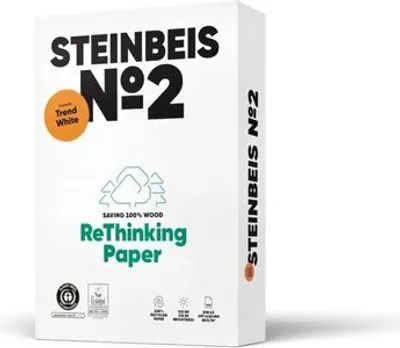 Immagine prodotto di Steinbeis Trend Carta copiativa bianca Formato carta: DIN A3 Grammatura: 80 g/m²