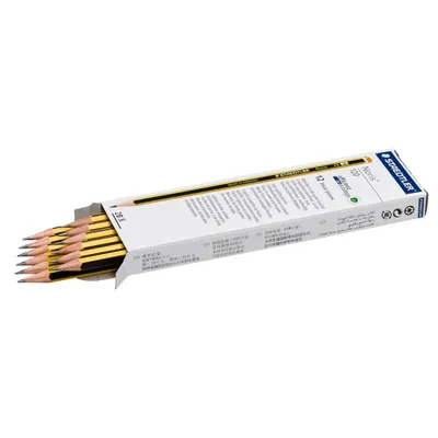 Immagine prodotto di STAEDTLER Noris 120 matite 2B nero/giallo 12 pz.