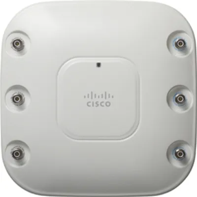 Produktbild von Cisco AIR-AP1261N-E-K9, 1, 2, 5.5, 6, 9, 11, 12, 18, 24, 36, 48, 54 Mbps, 802.1x RADIUS, EAP, SSL/TLS, WPA, WPA-TKIP, WPA2, 44 - 57, 2.4/5, 10 - 90%, -20 - 55 °C