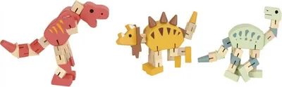 Obrázok produktu pre Edukatívna drevená hračka Dinozaur, Egmont Toys