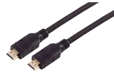 Imagen del producto de Cable HDMI de alta velocidad, activo, 4K60, color negro, 10 metros