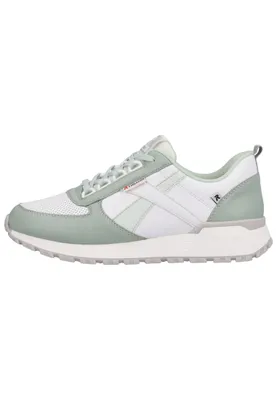 Produktbild von Rieker Sneaker - Weiß / Grün Glattleder Größe: 41 Normal