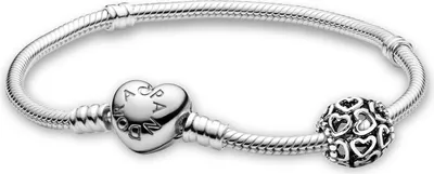 Pandora 28926 Geschenkset Damenarmband Silber Herzen 1