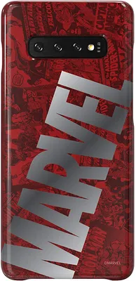 Produktbild von Samsung GP-G975HIFGHWG Handy-Schutzhülle Cover Rot;Silber