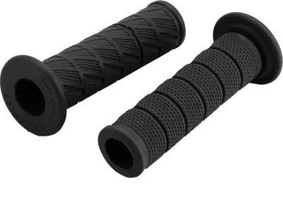 Produktbild von Konwersja motocykla - 2-częściowy uniwersalny uchwyt kierownicy 22 mm w stylu vintage - Ukośne uchwyty do motocykli retro (czarne) - Idealne do stylowej i ulepszonej obsługi