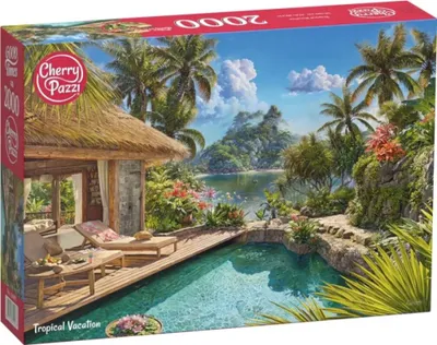 Zdjęcie produktu dla Puzzle 2000 CherryPazzi Tropical Vacation 50187