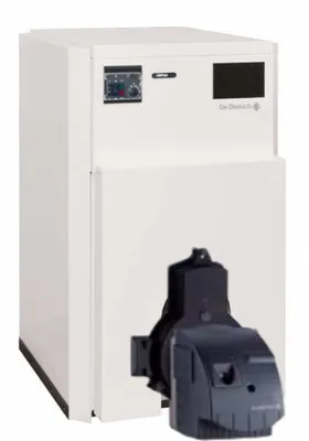 Produktbild von Niedertemperatur-Ölheizkessel aus Stahl Kamin CA Plus De Dietrich 21 kW nur Heizung, mit Brenner