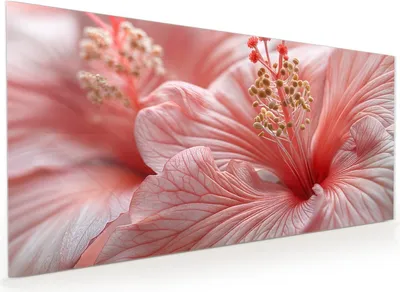 Produktbild von Küchenrückwand Spritzschutz Glas mit Motiv Blumenzauber 40 x 40 cm
