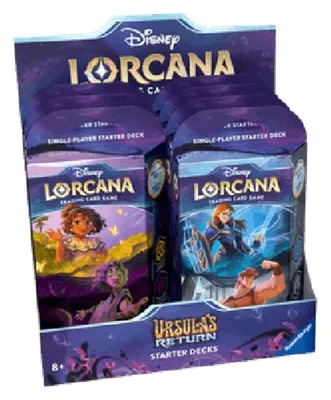 Zdjęcie produktu dla Ravensburger Disney Lorcana TCG: Ursula's Return, Gra karciana, Strona kolekcjonerska, 8 lat(a)