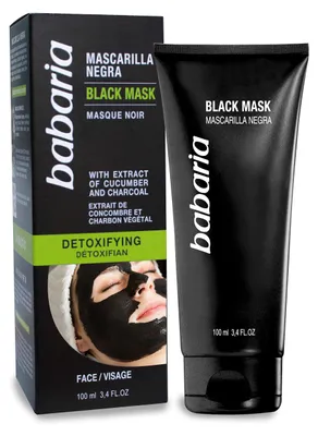 Produktbild von Mascarilla Gesicht Maske Schwarz, für Damen und Herren, 100 ml