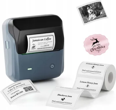 Image de Imprimante thermique d'étiquettes autocollantes Niimbot B31 Application Bluetooth