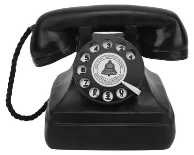 Productafbeelding van Retro Telefoonmodel - Vintage Snoertelefoon - Nostalgisch Ontwerp - Multifunctioneel - Decoratief Fotorekwisiet - Geschikt voor Thuis - V...