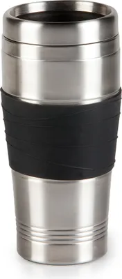 Produktbild von Thermobecher 400ml Kaffee ToGo Becher Ersatzbecher DO437K schwarz