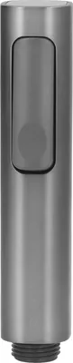 Image de Douchette de bidet à main G1/2 Filetage mâle Tête de douche ergonomique pour toilettes avec pression d'eau ajustable Gris