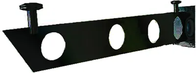 Immagine prodotto di Glaszentrum Hagen - TYP-S-BK agitatore di vetro con staffa in acciaio inox nero