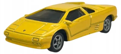 Obrázek produktu pro Welly, model auta Lamborghini Diablo, kovový, měřítko 1:64, žlutá barva