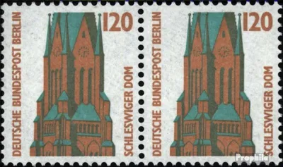 Produktbild von Briefmarken Berlin (West) 1988 Mi 815 waagerechtes Paar gestempelt Sehenswürdigkeiten