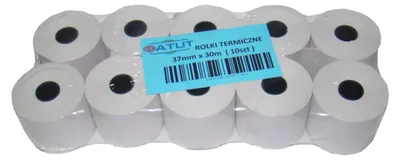 Produktbild von Eureka Thermorollen Kassenrollen 37x30mm 10 Stück