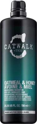 Obrázek produktu pro Tigi Catwalk Oatmeal & Honey Nourishing Shampoo vyživující šampon pro suché a poškozené vlasy 750 ml