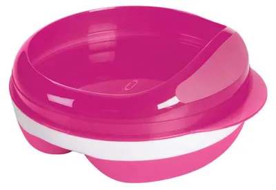 Produktbild von OXO Tot Teller mit 2 Fächern Pink
