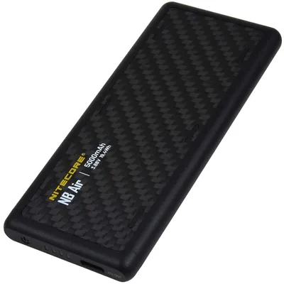 Produktbild von Nitecore NB Air, 5000 mAh, Lithium-Ion (Li-Ion), 3,88 V, 18 W, Schwarz