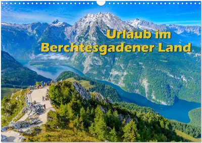 Produktbild von Urlaub im Berchtesgadener Land (Wandkalender 2025 DIN A3 quer), CALVENDO Monatskalender