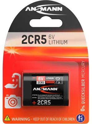 Immagine prodotto di ANSMANN 5020032 Ansmann Lithium Bat. 2CR5