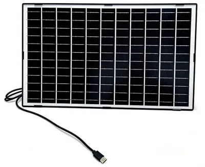 Zdjęcie produktu dla Panel słoneczny 15W do kamer monitorujących z wyjściem typu C