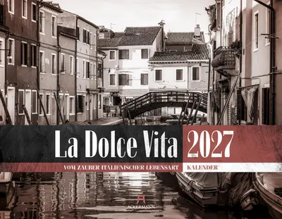 Immagine prodotto di Calendario italiano 2027 - Elegante, in formato grande
