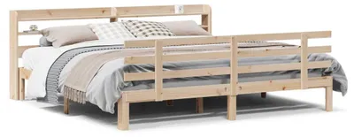 Immagine prodotto di vidaXL Struttura letto con testiera senza materasso 180x200 cm