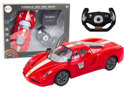Zdjęcie produktu dla Auto Sportowe Zdalnie Sterowane Na Pilota 1:16 R/C Czerwone