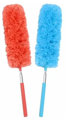 Produktbild von 2x Staubwedel Teleskop Staubfänger Staubwischer Ausziehbar Staub Wedel 36cm - 84cm