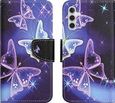 Produktbild von Samsung Galaxy A56 Hülle - Coverup Klapphülle - Schmetterlinge