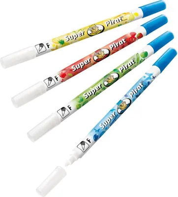 Produktbild von Pelikan Tintenlöscher Super Pirat 850FP fein Rundspitze (1 Stück)