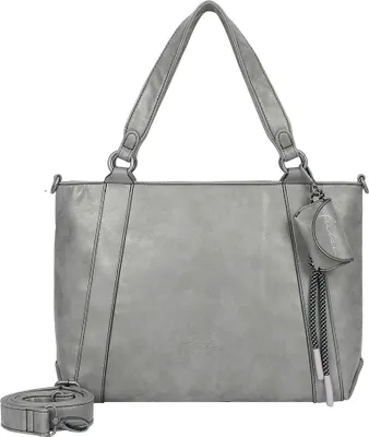 Immagine prodotto di Fritzi aus Preußen borsa shopper borsa a tracolla Bitzi08 Jive Shopper Metallic Shell grigio talpa