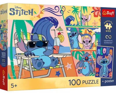 Obrázok produktu pre Puzzle TREFL Premium Plus 100 – Lilo a Stich