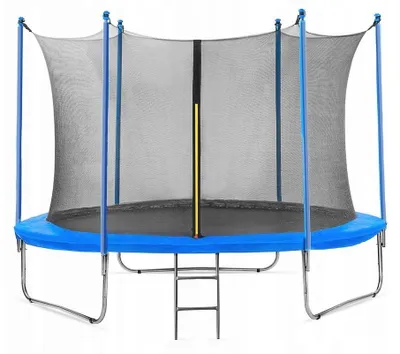 Produktbild von Großes Gartentrampolin für Kinder 10 ft (312 cm) von CORCIANO mit Netz und Leiter