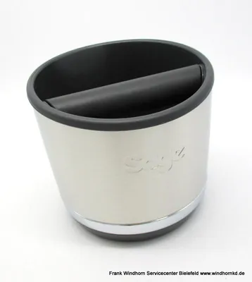 Produktbild von Sage the Knock Box, Schlämmkasten, Salbei, Schwarz, Silber, Kunststoff, Edelstahl, 1 Stück(e), 111 mm