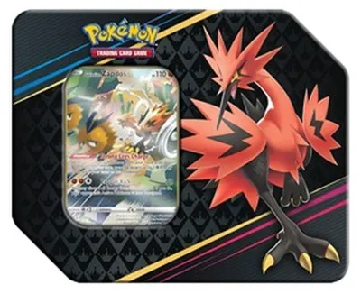 Zdjęcie produktu dla Pokemon Crown Zenith: Galarian Zapdos Tin