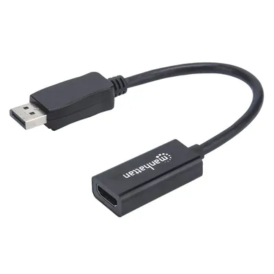 Produktbild von MANHATTAN Passiver DisplayPort auf HDMI-Kabeladapter 1080p