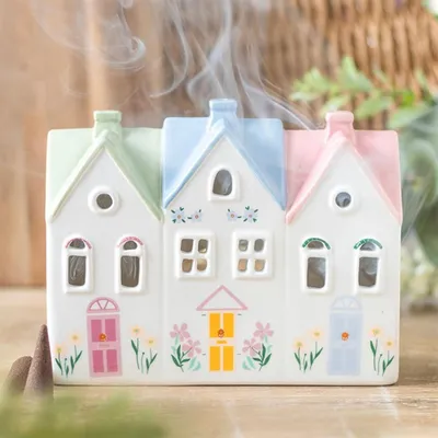 Productafbeelding van Pastellhaus: Rookkegelbranders en theelichthouders