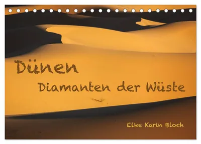 Produktbild von Dünen. Diamanten der Wüste (Tischkalender 2027 DIN A5 quer), CALVENDO Monatskalender