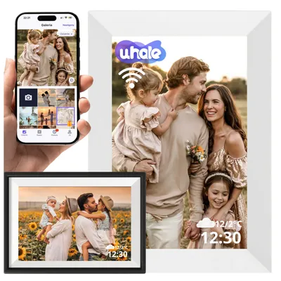 Produktbild von Digitale Fotorahmen für Fotos Touchscreen WIFI 10,1" Uhale App UHALE APP