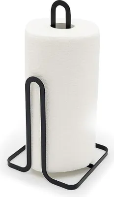 Produktbild von Küchenrollenhalter - Schwarzer Draht - Modernes Design