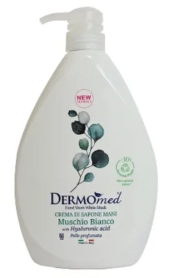Zdjęcie produktu dla Dermomed Mydło w płynie Białe piżmo, 1 l