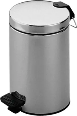 Image de Keuco Plan Poubelle aluminium anodisé argent - 04988170000