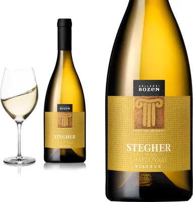 Produktbild von 2020 Stegher Chardonnay Riserva DOC Südtirol von Kellerei Bozen/Gries - Weißwein